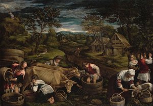 Harvest, (Moses Receives the Ten Commandments), 1576
