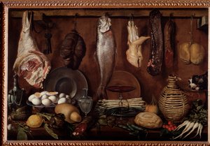 Storeroom with Food and Tableware