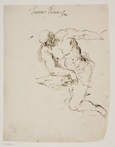 Kneeling St Jerome Reading