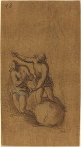 The Baptism of Christ by Jacopo Palma il Giovane
