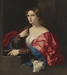 Portrait of a young woman La Bella