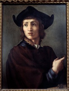 Portrait of a jeweler by Jacopo Pontormo