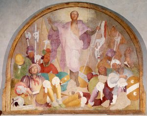 Resurrection by Jacopo Pontormo