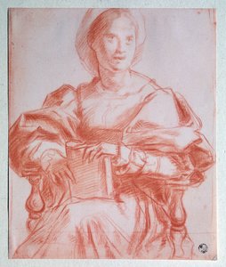 Seated Lady by Jacopo Pontormo