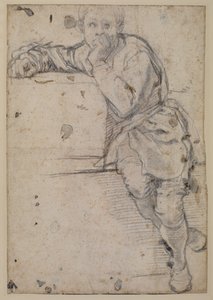 Seated youth