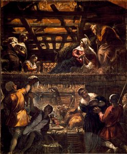 Paintings for the Great Hall of the Scuola di San Rocco: Adoration of the Shepherds