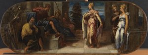 Esther and Ahasuerus or Solomon and the Queen of Sheba