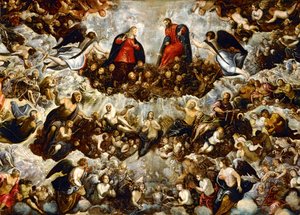 Paradise by Jacopo Robusti Tintoretto