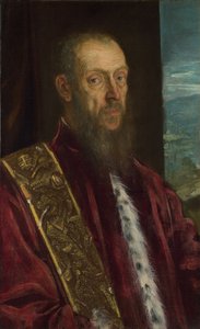 Portrait of Vincenzo Morosini by Jacopo Robusti Tintoretto