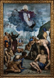 St. Augustine heals the lame by Jacopo Robusti Tintoretto