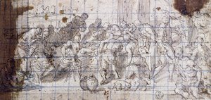 Study for Marriage at Cana by Jacopo Robusti Tintoretto
