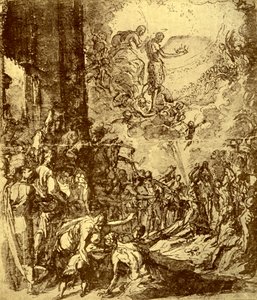 Study for the Martyrdom of St Stephen