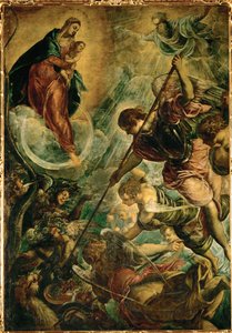 The Archangel Michael Fights Satan
