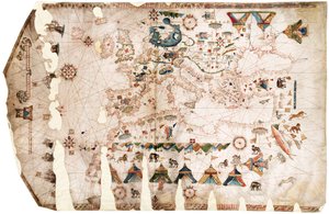 Mediterranean, Black Sea and the North East Atlantic by Jacopo Vesconte Maggiolo