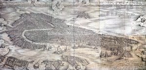 Grande Pianta Prospettica - Venice, c.1500