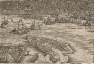 View of Venice by Jacopo de