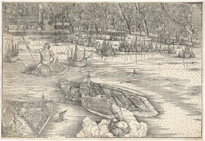 View of Venice by Jacopo de Barbari