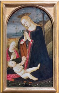 Adoration of the Christ with the young St John the Baptist