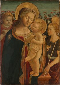 Mary with the Child by Jacopo del Sellaio