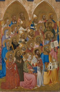 Adoring Saints from the San Pier Maggiore Altarpiece