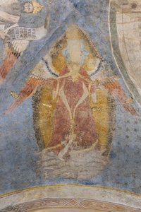 Allegory of Justice (detail) by Jacopo di Cione