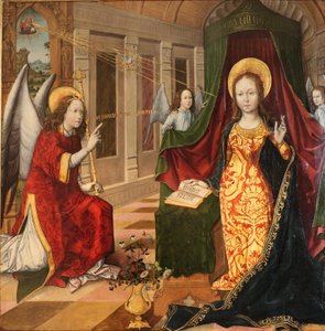 The Annunciation by Jacquelin de Montluçon