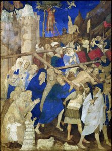 Christ Carrying the Cross, from the Grandes Heures de Duc de Berry