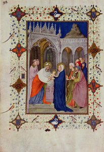 Hours of Notre Dame: None, The Presentation in the Temple, from the 