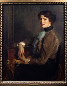 Portrait of Florence Halevy by Jacques Emile Blanche