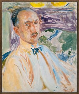 Study for the Portrait of François Mauriac, French Writer by Jacques Emile Blanche