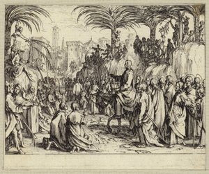 Jesus Christ Entering Jerusalem