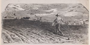 The Sower by Jacques Adrien Lavieille