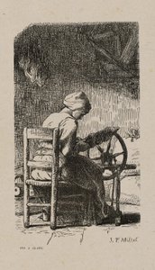 Woman Spinning