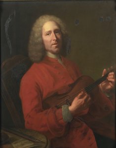 Portrait of the composer Jean-Philippe Rameau, 1728