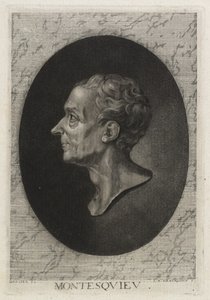 Montesquieu, engraved by Jean-Baptiste de Grateloup, 1768