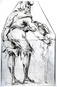 Beggar with a Hat and Stick by Jacques Bellange