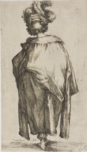 Melchior, from the Three Magi by Jacques Bellange