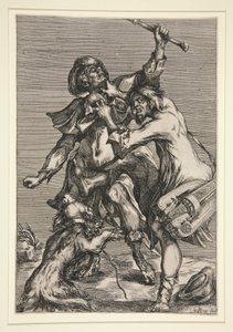 The Beggar and the Street Musician