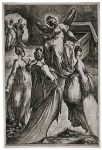 The Holy Women at the Sepulchre by Jacques Bellange