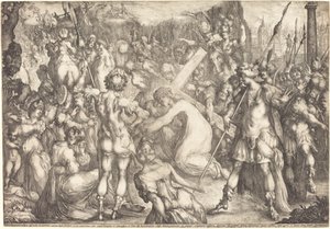 The Road to Calvary by Jacques Bellange