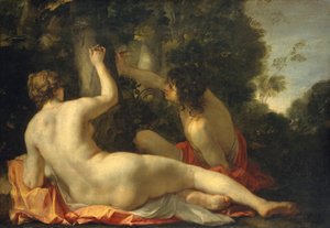 Angelica and Medoro, possibly early 1630s