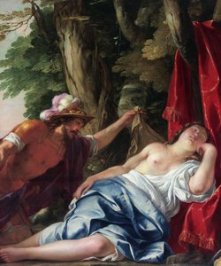 Mars and the Vestal Virgin by Jacques Blanchard