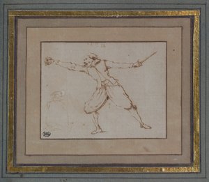 A Fencer by Jacques Callot