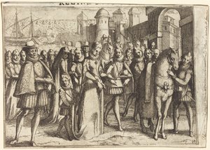 Arrival at Valencia by Jacques Callot