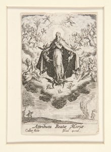 Attributions of the Virgin, no. 14 from The Life of the Virgin