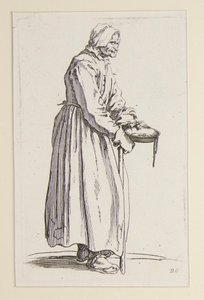 Beggar Woman Carrying a Bowl, from The Beggars (La Mendiante a la Sebille)