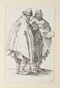 Blind man and his companion, from The Beggars