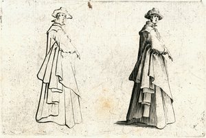 Caprices of Various Figures by Jacques Callot