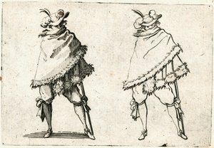 Caprices of Various Figures by Jacques Callot