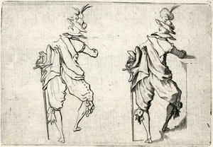 Caprices of Various Figures by Jacques Callot